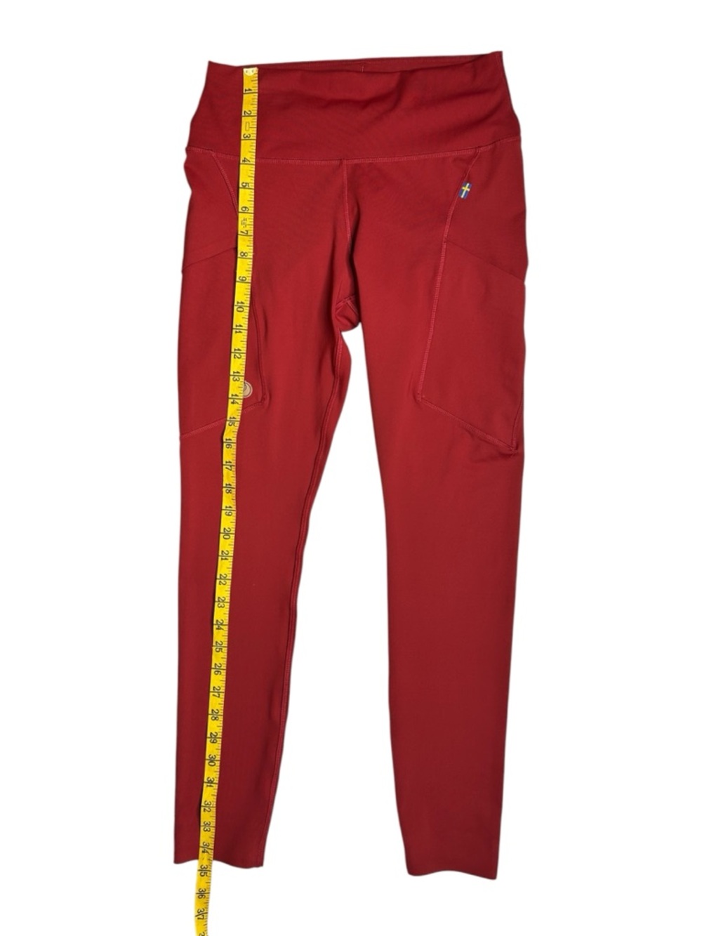 Fjallraven Abisko Trekking Tights Pomegranate Red Women's Medium - Picture 8 of 11